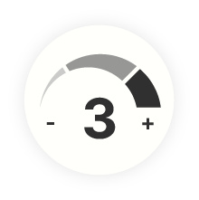 3stupňově stmívatelná LED žárovka GU10 5W, 2700K