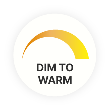 Stmívatelná LED žárovka GU10 Olucia Antonie, černá, 5W, stmívatelná do teplé teploty