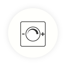 Moderní stojací lampa chromová, Elina, 18W, LED 3000 K