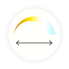 Chytrá žárovka E14, Wi-Fi, teplé až studené bílé světlo