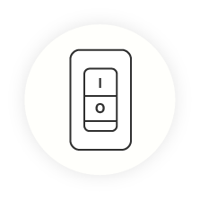 Kovové nástěnné světlo chromové, Alaya, s vypínačem