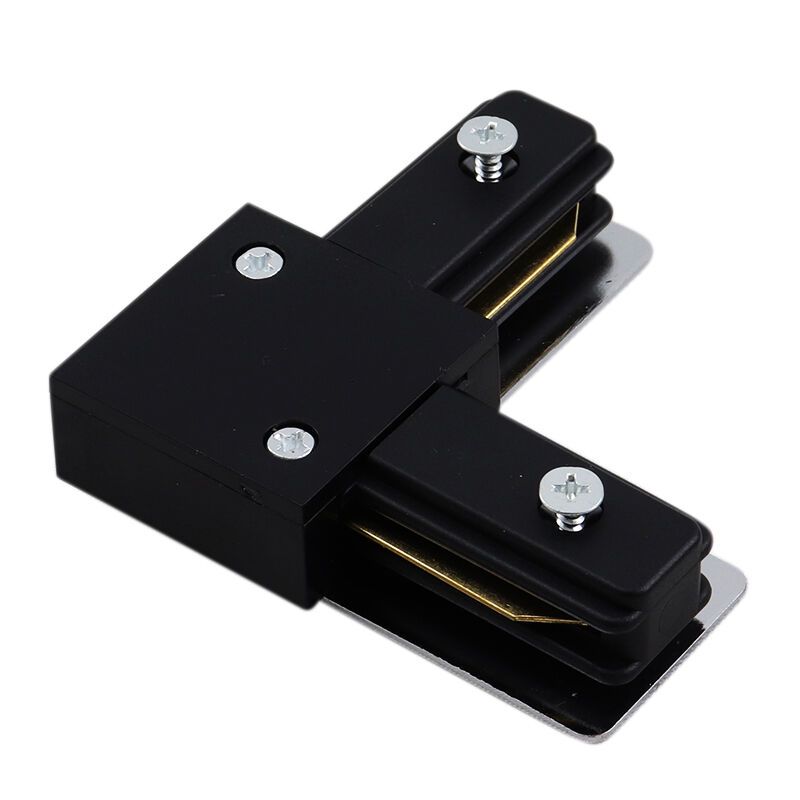 Rohový díl, černý, 1 fázový