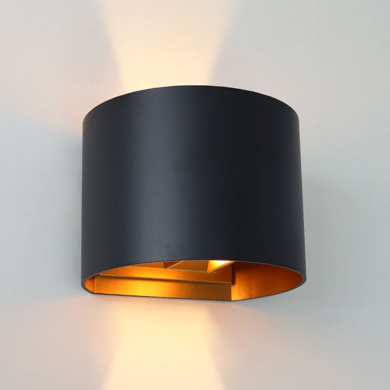 Moderní lampa up down černá, Dion, IP65