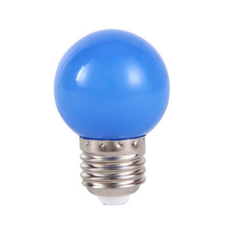 Modrá LED žárovka - 1 Watt