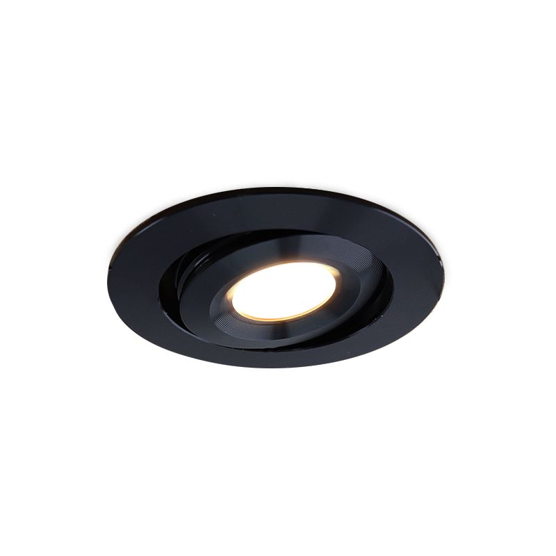 Moderní podhledové světlo na verandu černé, Rona, 3W, LED 2700 K, IP44