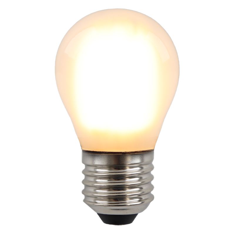 Stmívatelná LED žárovka E27 Olucia Carel, P45, 5W, 2700K