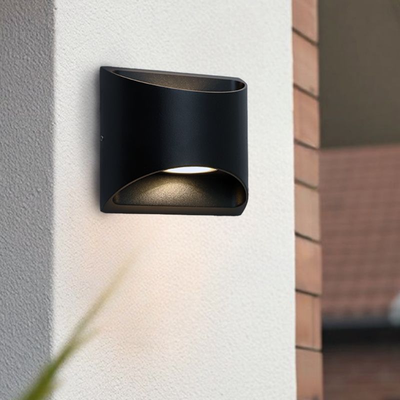 Moderní venkovní světlo černé, Stein, 8W, LED 3000 K, IP54