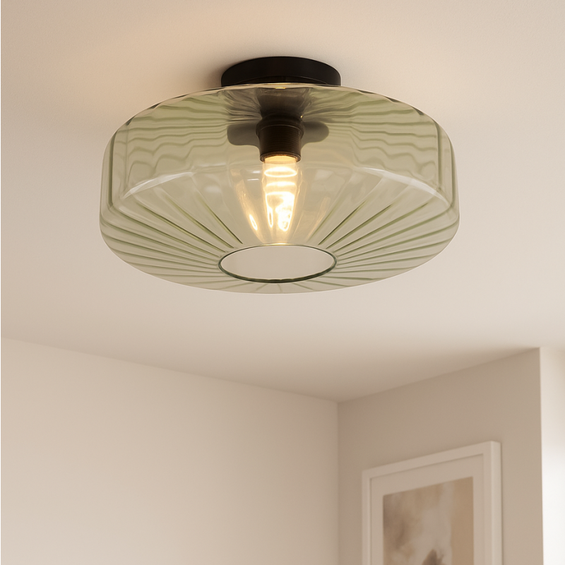 Designové stropní světlo zelené, Sevda
