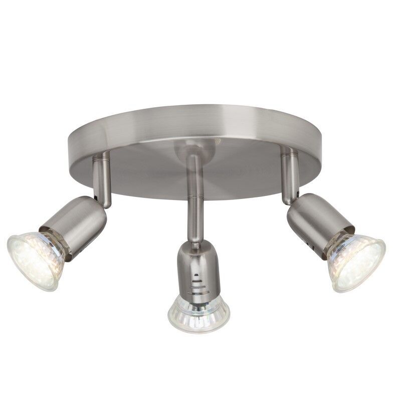 Kovové stropní bodové světlo chromové, Hayo, 50W, LED 3000 K