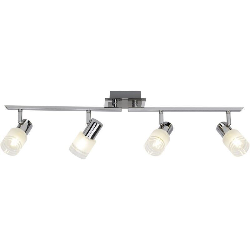 Kovové stropní bodové světlo chromové, Blake, 28W, LED 2700 K Kovové stropní bodové světlo chromové, Blake, 28W, LED 2700 K