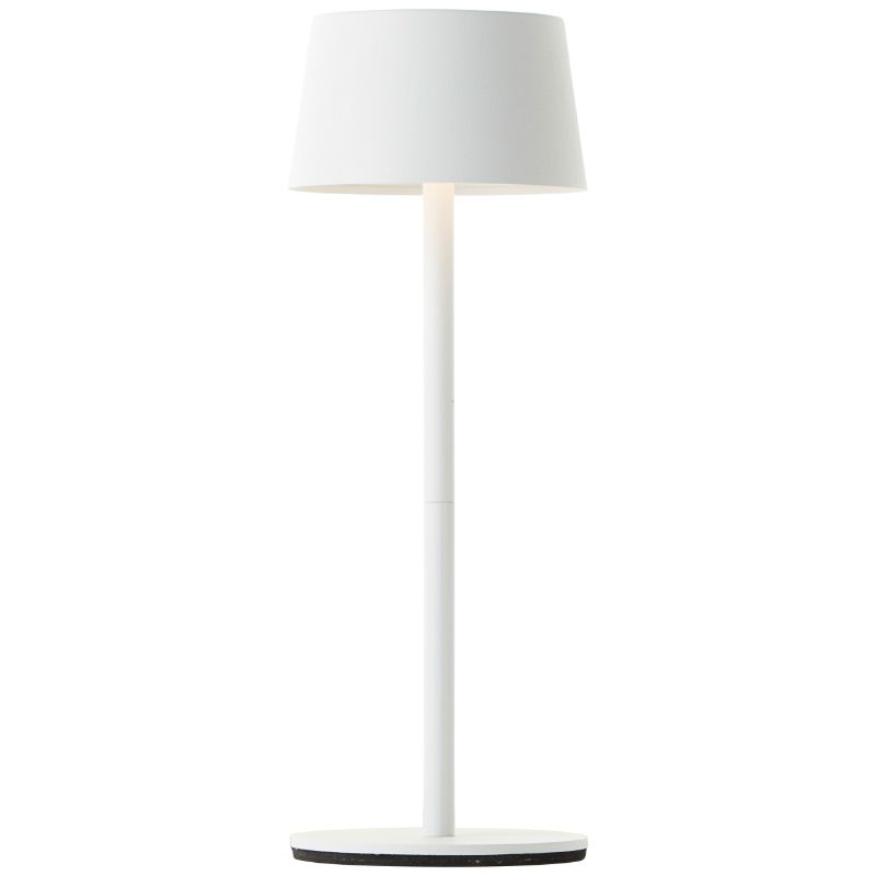 Moderní venkovní stolní lampa bílá, Petter, 2W, LED 3000 K, IP44, s 3stupňovým stmíváním