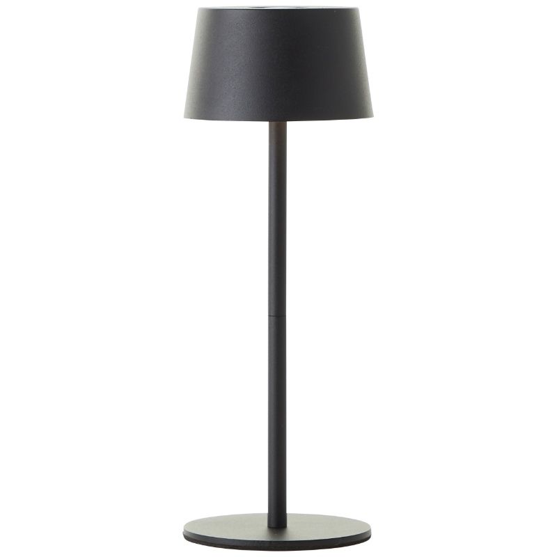 Moderní venkovní stolní lampa černá, Petter, 2W, LED 3000 K, IP44, s 3stupňovým stmíváním