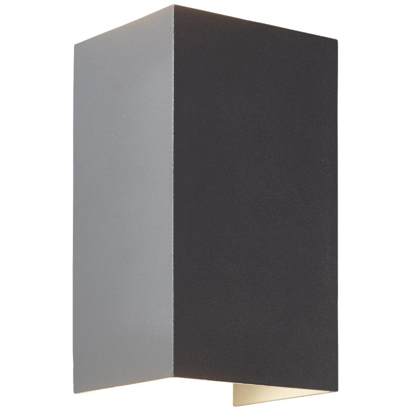 Moderní lampa up down šedá, Romar, 8W, LED 3000 K, IP44