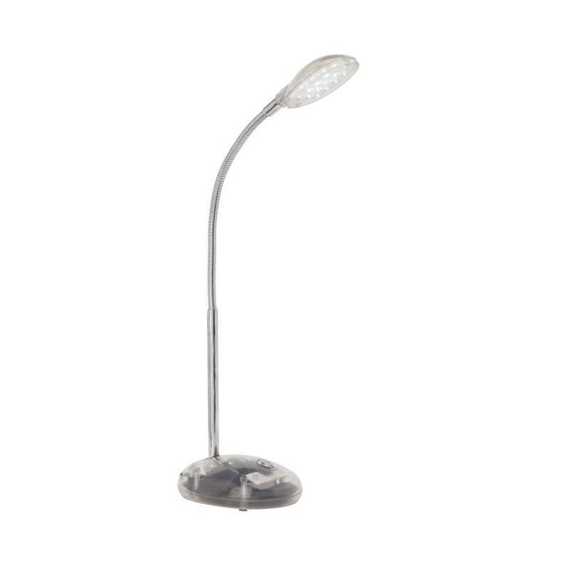 Plastová lampička průhledná, Marenthe, 2W, LED 6000 K, s vypínačem