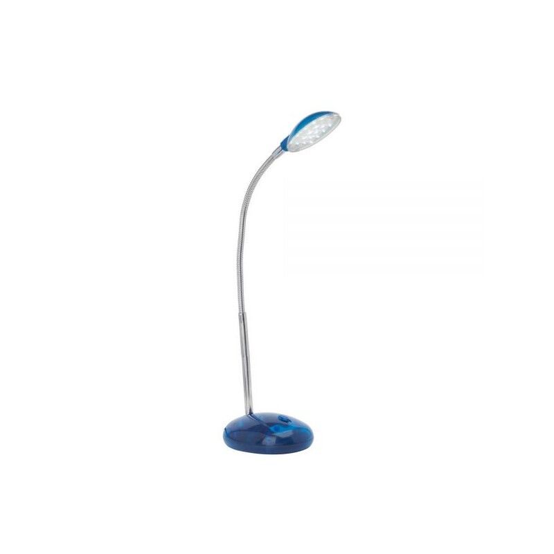 Plastová lampička modrá, Marenthe, 2W, LED 6000 K, s vypínačem