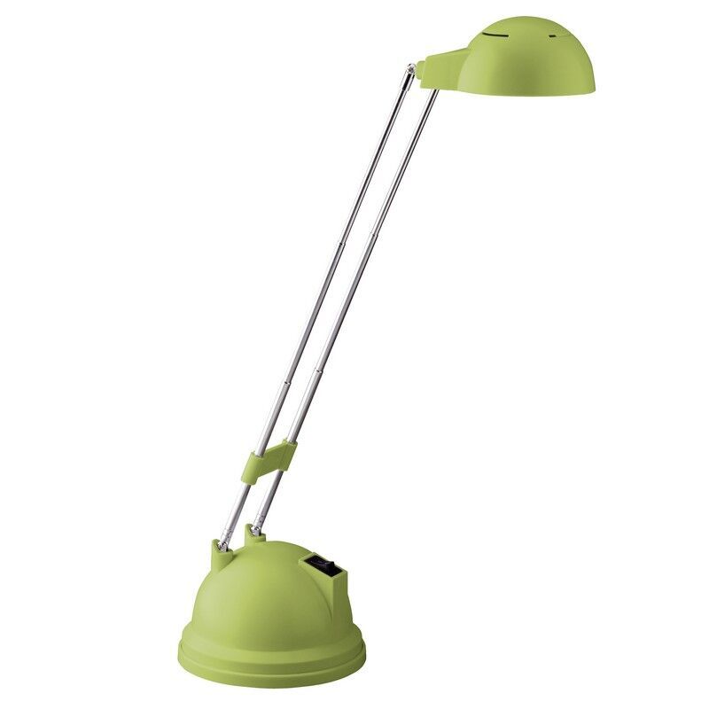 Moderní lampička zelená, Louna, 6W, LED 2700 K, s vypínačem