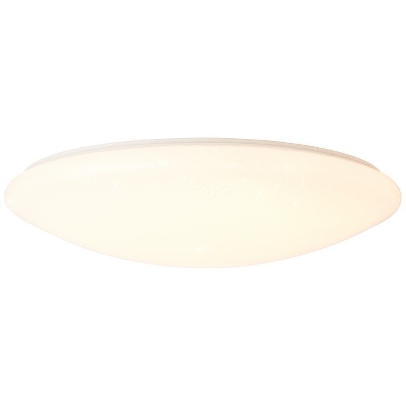 Designové stropní svítidlo bílé, Djalissa, 60W, LED nastavitelný od teplé po studenou bílou, s dálkovým ovládáním