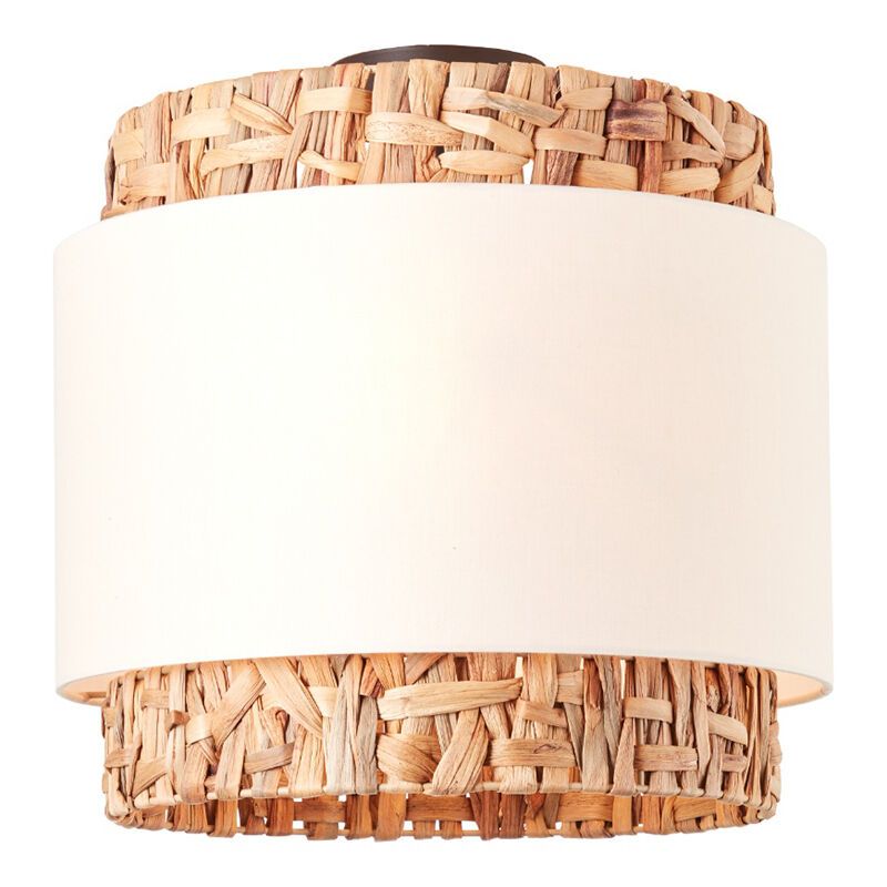 Rustikální stropní svítidlo hnědé, Vibeke