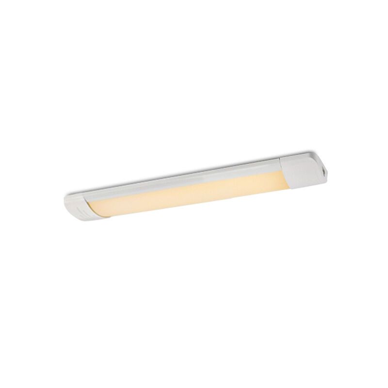 Plastová LED lišta 30 cm bílá, Enrique, 10W, LED 3000 K