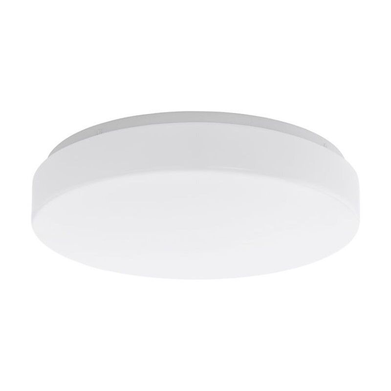 Plastové stropní světlo bílé, Reda, 16W, LED nastavitelný od teplé po studenou bílou