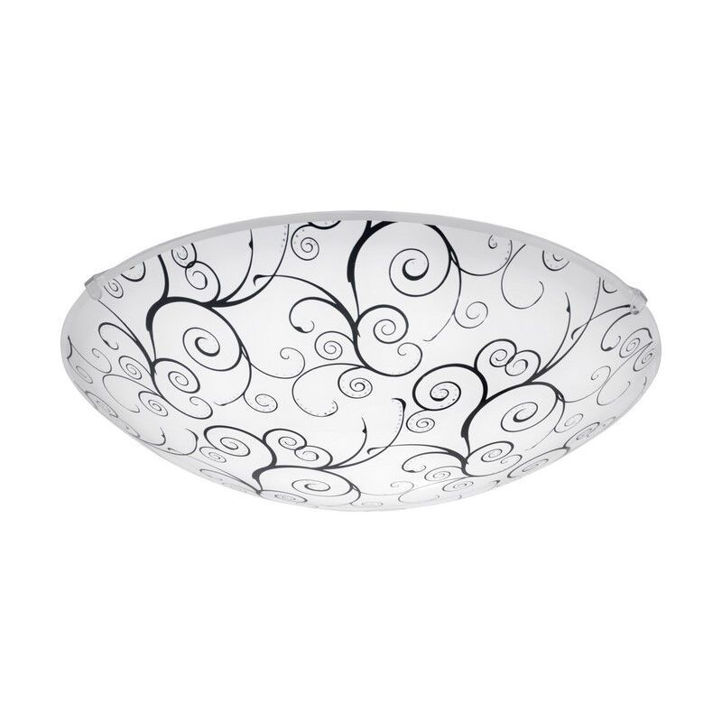 Skleněné stropní svítidlo bílé, Bennet, 11W, LED 3000 K Skleněné stropní svítidlo bílé, Bennet, 11W, LED 3000 K