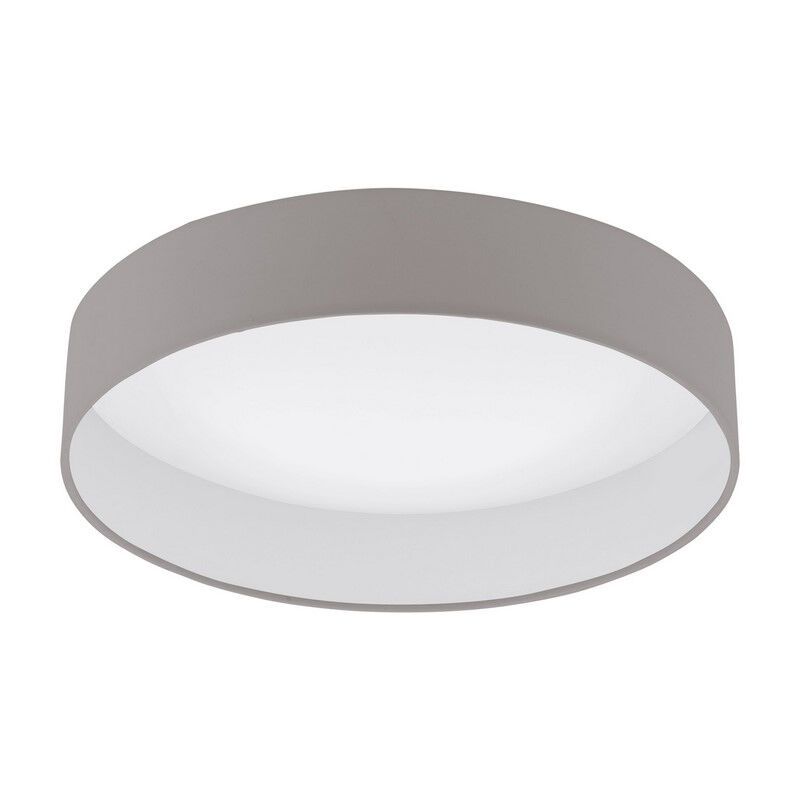 Látkové stropní svítidlo taupe, Guido, 18W, LED 3000 K