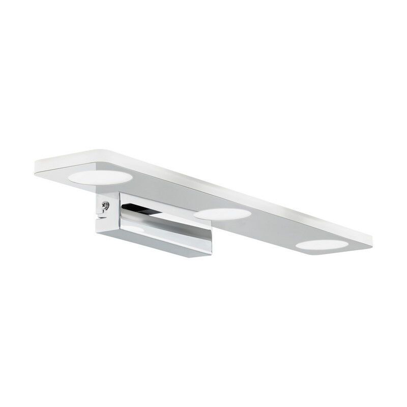 Plastové moderní nástěnné světlo chromové, Jan, 5W, LED 3000 K, IP44