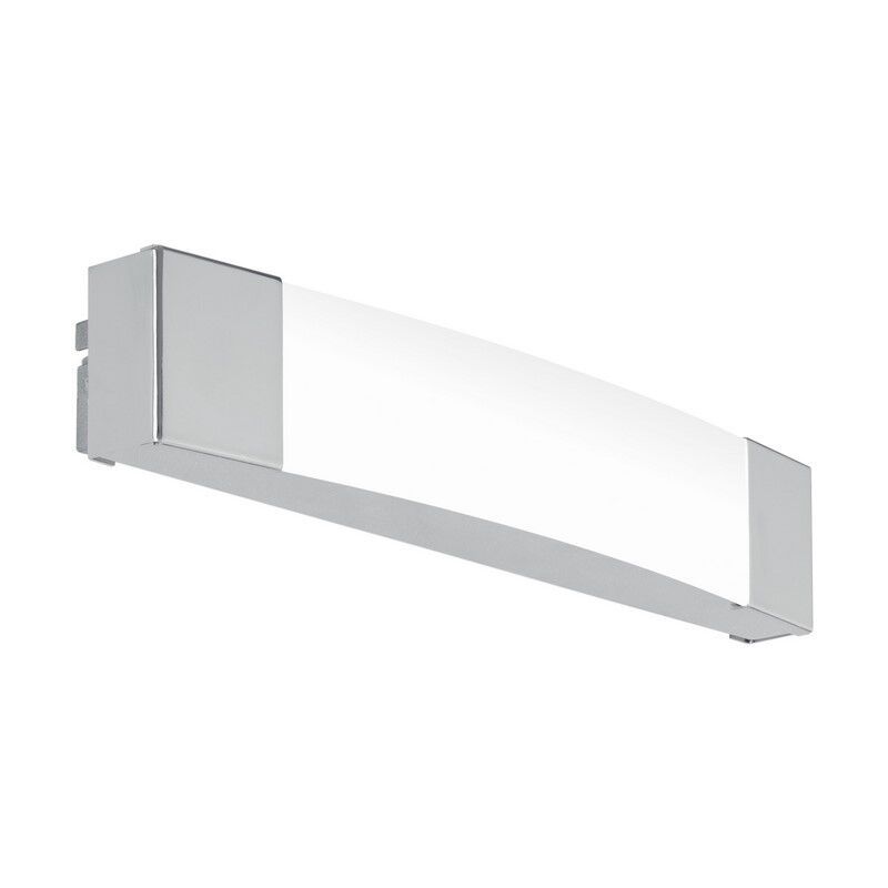 Plastové moderní světlo nad zrcadlo chromové, Rafi, 8W, LED 4000 K, IP44