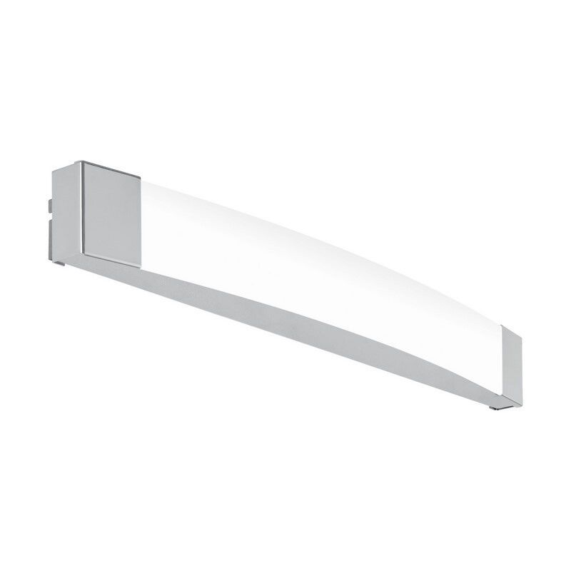 Plastové moderní světlo nad zrcadlo chromové, Rafi, 16W, LED 4000 K, IP44