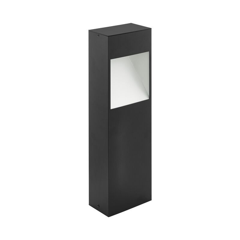 Hliníková moderní venkovní světlo antracitá, Elvi, 10W, LED 3000 K, IP44