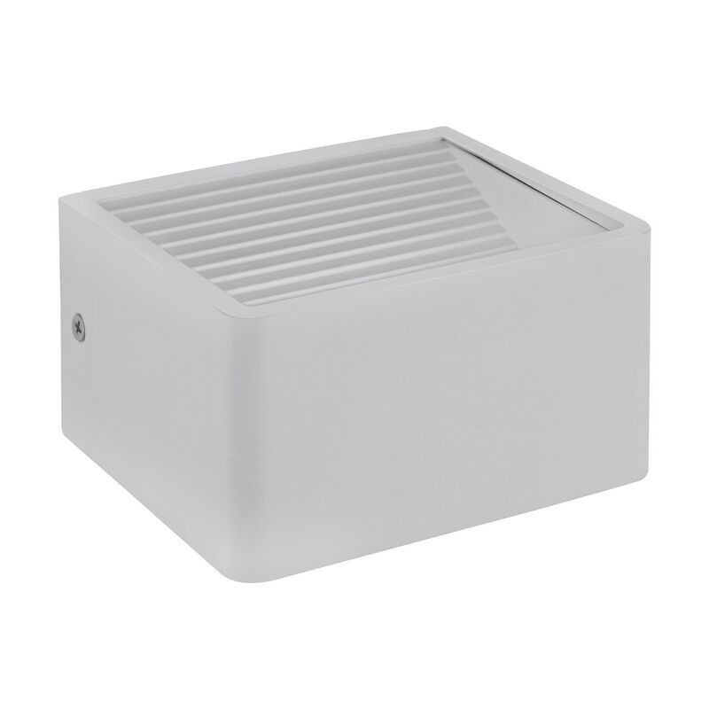 Hliníkové moderní venkovní světlo bílé, Nicoliene, 6W, LED 3000 K, IP65