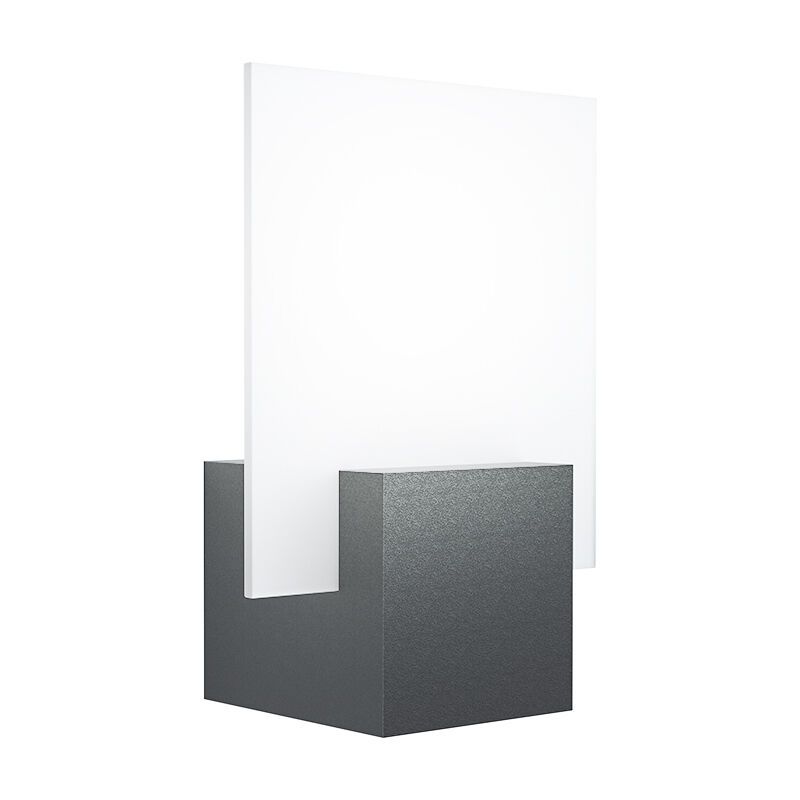 Hliníkové moderní venkovní světlo černé, Lilith, 6W, LED 3000 K, IP44