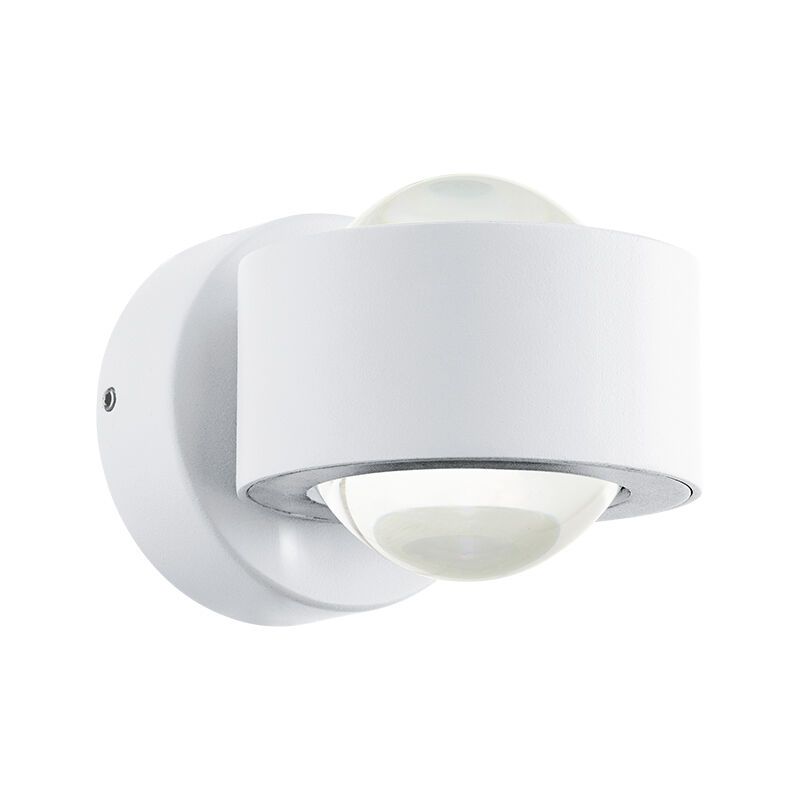 Hliníkové moderní venkovní světlo bílé, Lyn, 2W, LED 3000 K, IP44 Hliníkové moderní venkovní světlo bílé, Lyn, 2W, LED 3000 K, IP44