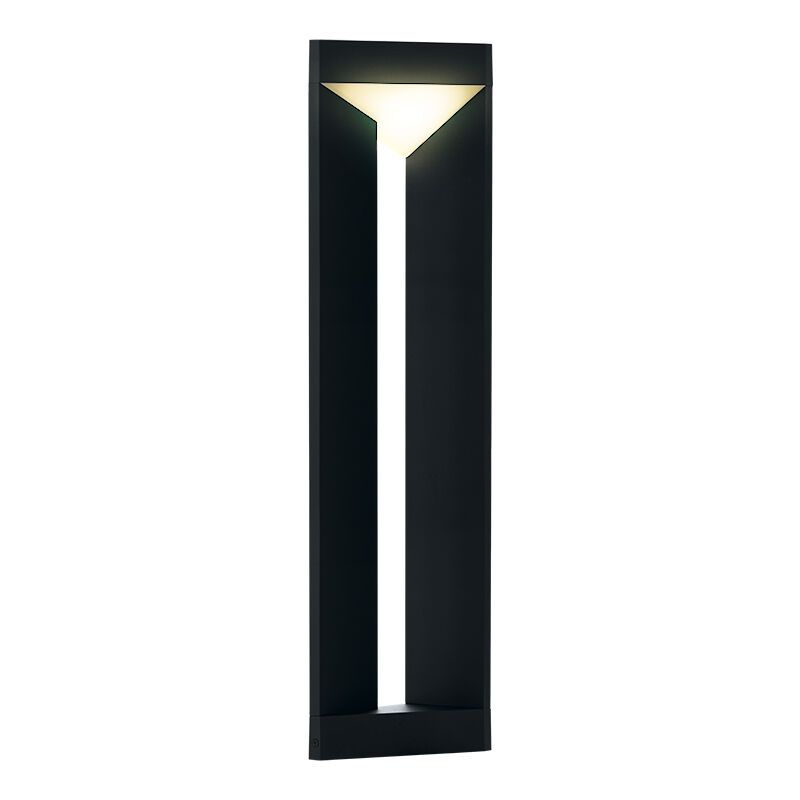 Hliníková moderní venkovní světlo černá, Lyke, 10W, LED 3000 K, IP54