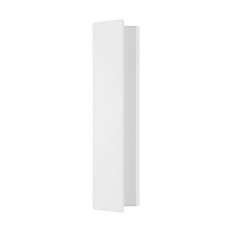 Hliníkové moderní nástěnné světlo bílé, Zion, 12W, LED 3000 K