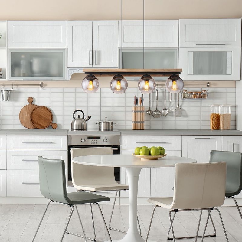 Dřevěné závěsné světlo designové, Caecilia