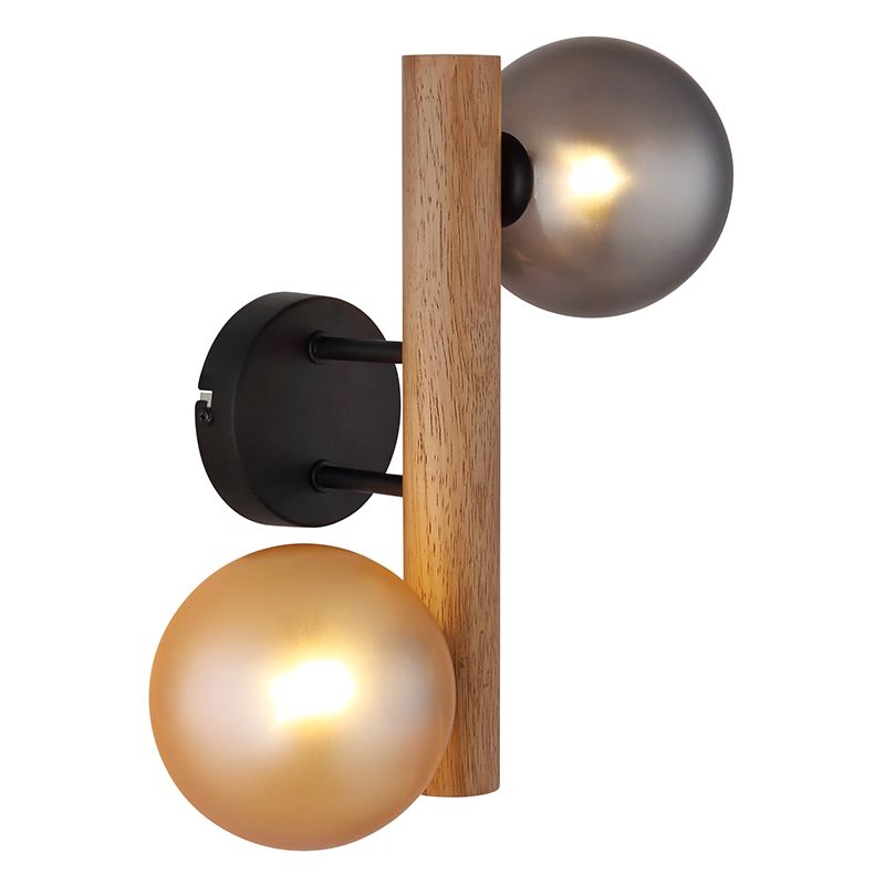 Skleněné designové nástěnné světlo vícebarevné, Melinda