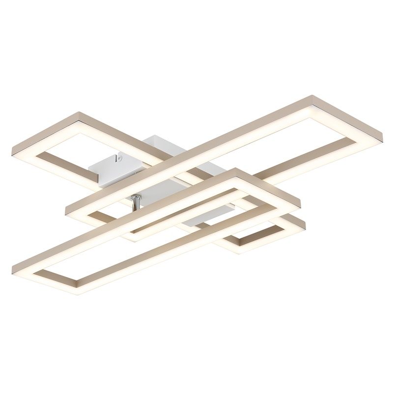 Plastové designové stropní svítidlo hnědé, Wassim, 24W, LED white switch Plastové designové stropní svítidlo hnědé, Wassim, 24W, LED white switch