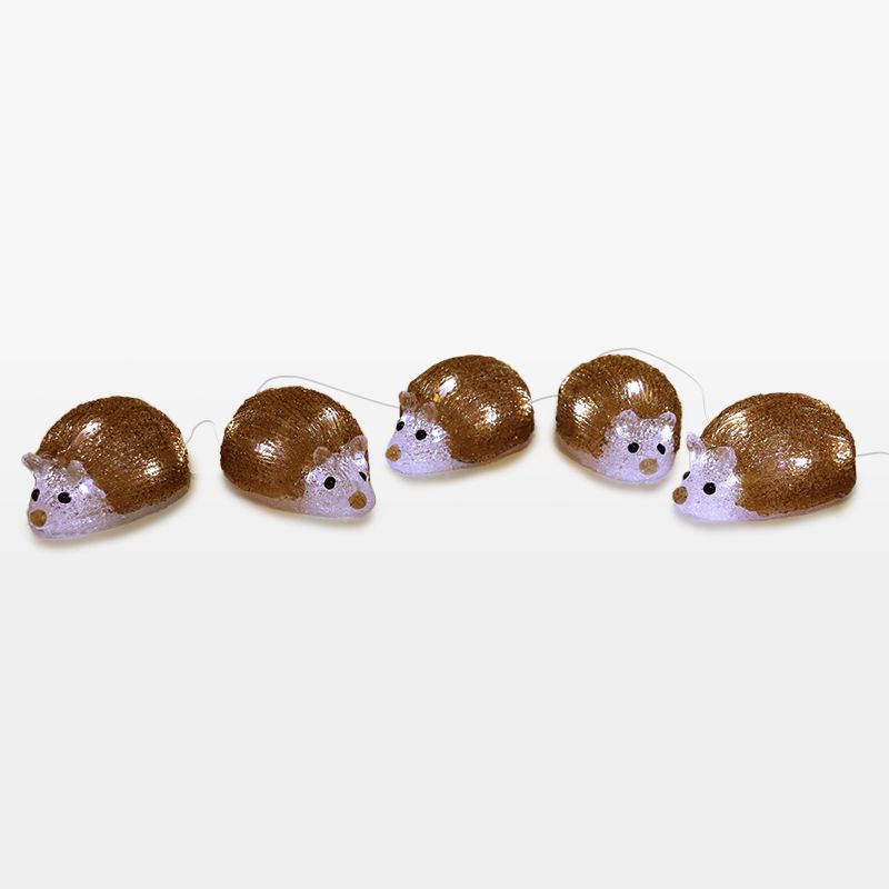 5 LED ježků, pro vnitřní i venkovní použití