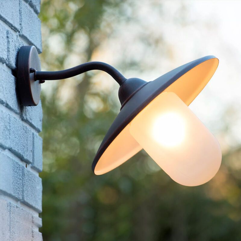 Rezavé venkovní světlo rustikální, Aruba, IP44