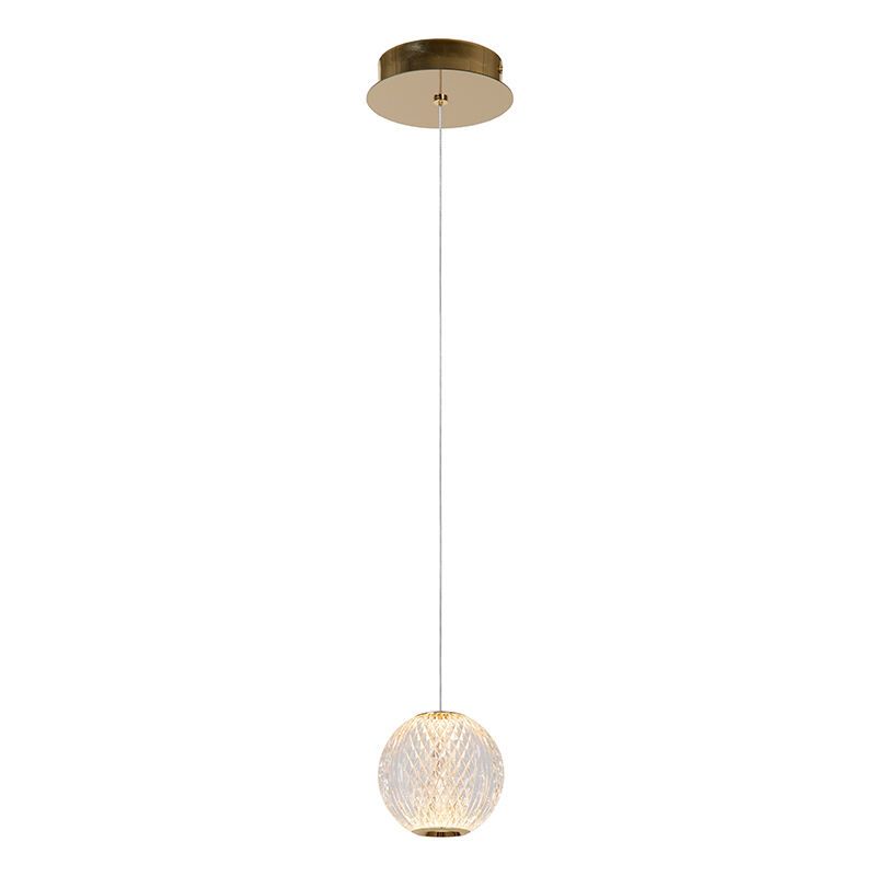 Průhledné závěsné světlo moderní, Cintra, 5,7W, LED 2700 K Průhledné závěsné světlo moderní, Cintra, 5,7W, LED 2700 K