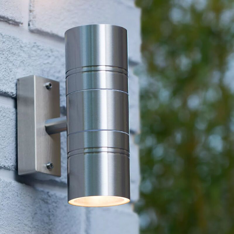 Chromová lampa up down moderní, Arne, IP44