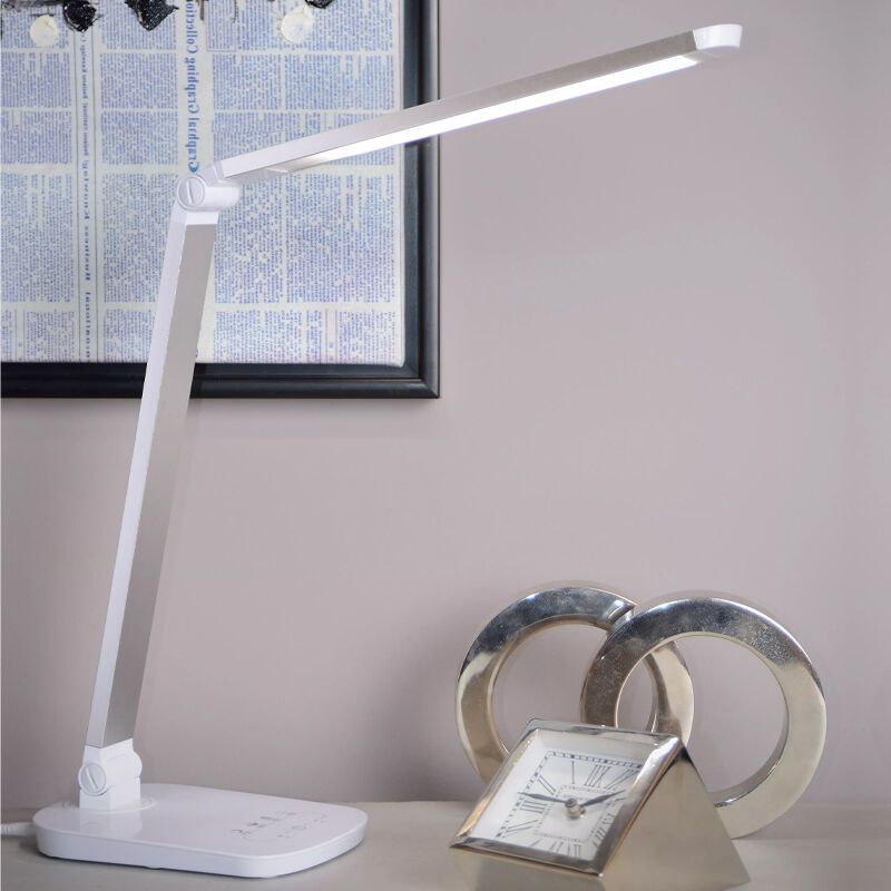 Bílá lampička moderní, Vario, 8W, LED 2700 K