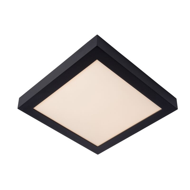 Černé stropní světlo moderní, Brice, 30W, LED 3000 K, IP44 Černé stropní světlo moderní, Brice, 30W, LED 3000 K, IP44