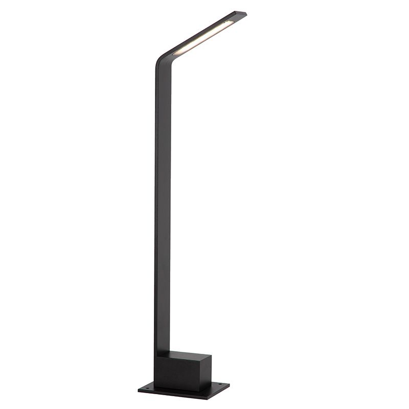 Černá venkovní světlo moderní, Lawford, 6W, LED 3000 K, IP54