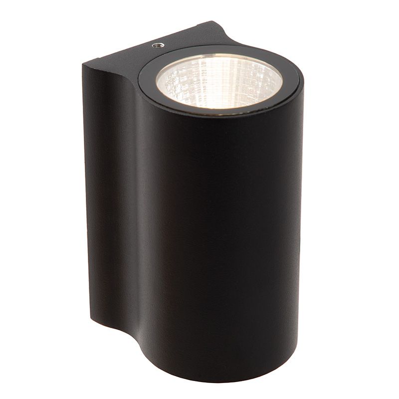 Černé venkovní světlo moderní, Akra, 6W, LED 3000 K, IP54