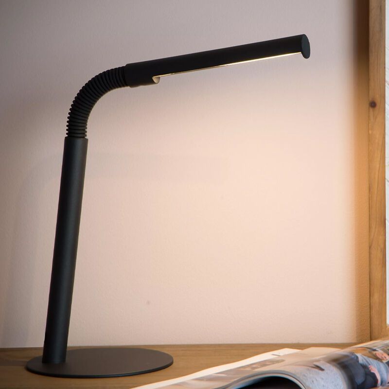 Černá lampička moderní, Gilly, 3W, LED 2700 K, s vypínačem