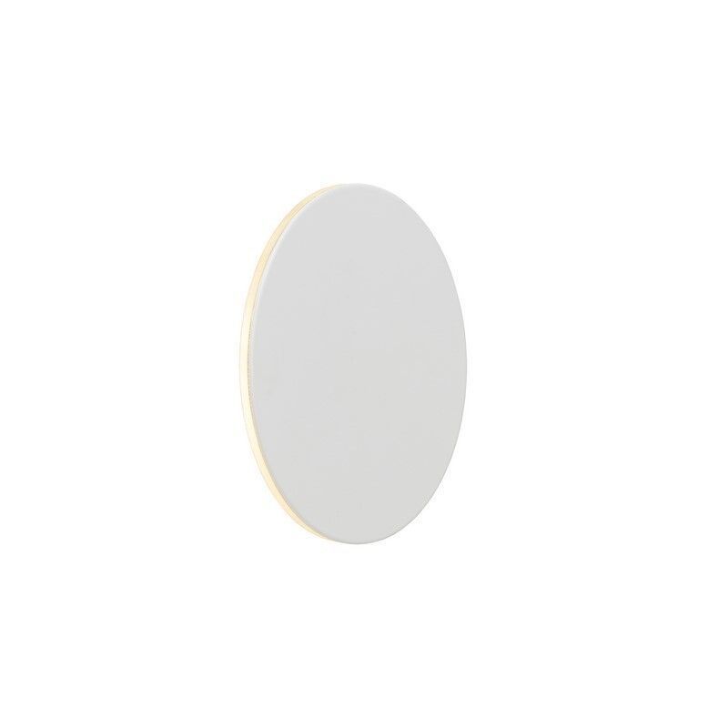 Bílé nástěnné světlo moderní, Eklyps, 6W, LED 3000 K