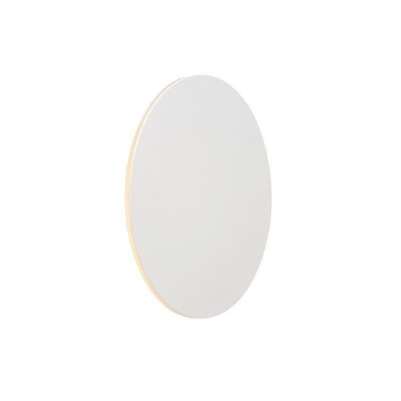 Bílé nástěnné světlo moderní, Eklyps, 8W, LED 3000 K