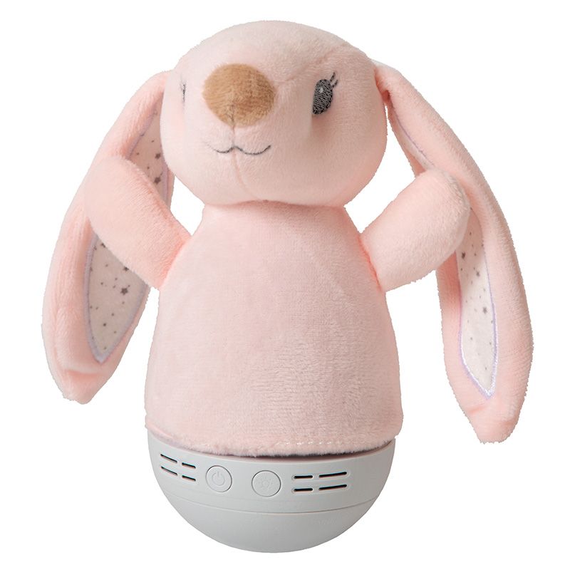 Růžová stolní lampa do dětského pokoje moderní, Dolly, 3W, LED RGB, s vypínačem Růžová stolní lampa do dětského pokoje moderní, Dolly, 3W, LED RGB, s vypínačem